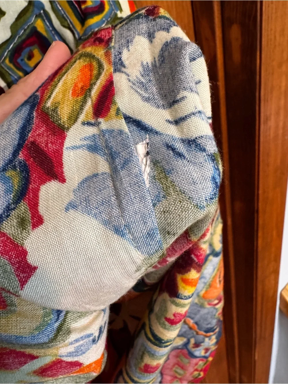 Floral Multi-Color Button-Down Shirt - Women - Picture 7 of 11